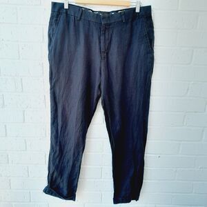 Baird McNutt Linen Murano Alex Slim Fit Lightweight Preppy Resort Wear sz:36×30